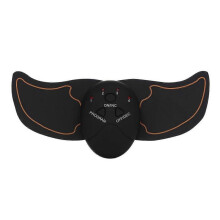 (Ivory) EMS Abdominal Toning Belt ABS Stimulator Ultimate Muscle Trainer Arm and Leg Training Office Home Gym Fitness Equipment