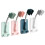 (white) Shower head holder without drilling hand shower bracket adjustable shower holder - Ri 1