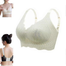 (Light green, 5XL) Jelly Gel Shaping Bra,posture Correcting Bra, Anti Saggy Breasts Bra, Soft Support Seamless Comforta - Ri