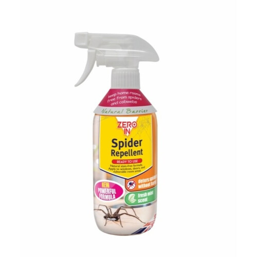 2 Zero In Spider Repellent Spray Ready To Use Insect Deterrent 500ml 1
