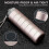 (Grey) Metal Pill Organizer Weekly,Stackable Waterproof Travel Pill Box,Pill Case Container,7 Day Daily Med 3