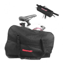 Folding Bicycle Travel Case with 20-inch Capacity and Durable Wear Bag