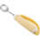 (spoon) Disabled Patient Arthritis Elder Utensil Removable Flexible Rotating Eating Tablewares - PJ 1