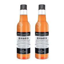 (2pcs) 150ml Oil Film Remover For Glass, Glass Oil Film Remover, Car Windshield Cleaner - PJ
