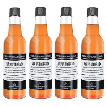 (4pcs) 150ml Oil Film Remover For Glass, Glass Oil Film Remover, Car Windshield Cleaner - PJ