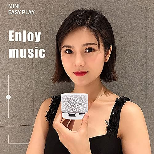 Audio Mini Speaker Card Small Steel Subwoofer Wireless Led Lighting Mini Bluetooth 2
