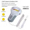 Swimming Pool Quality Spa Level Meter Stowable Easy Carry Tester for Swimming 5