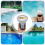Swimming Pool Quality Spa Level Meter Stowable Easy Carry Tester for Swimming 19