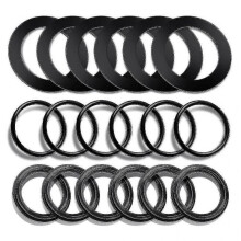 (18 packs) Pool Filter Accessory Rubber Pool Plunger Replacement Gasket For Intex 10747 -ys G