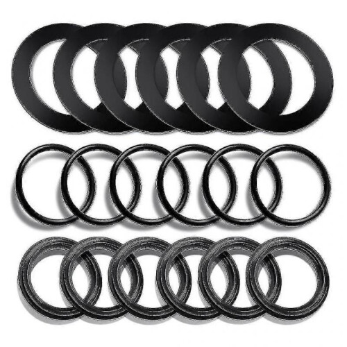 (18 packs) Pool Filter Accessory Rubber Pool Plunger Replacement Gasket For Intex 10747 -ys G