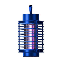 (blue) Mosquito Exterminator LED Light New Indoor Anti-mosquito Lamp USB Fly Killer Mosquito Repellent Mute Mosquito Trap Lamp - Ri