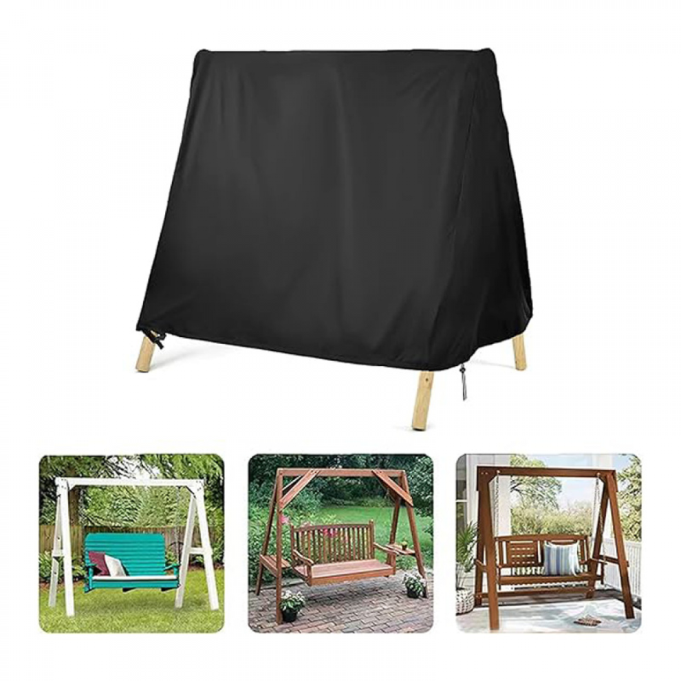 Housse de siège de balançoire imperméable Housse de siège de balançoire de jardin Oxford anti-UV Housse de siège de balançoire extérieure Hou