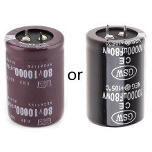 35x50mm 80V 10000uF Electrolytic Capacitor Filter Current Condenser for Audio Am