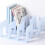 (Green 4 joints) Desktop Bookshelf Office Storage Rack Desk Storage Box Display Stand Bookcase 4