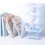 (Green 4 joints) Desktop Bookshelf Office Storage Rack Desk Storage Box Display Stand Bookcase 5