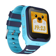 (European version, Blue) Smartwatch Voice Assistant 3h Fast Charging Early Education Phone Calling Watch