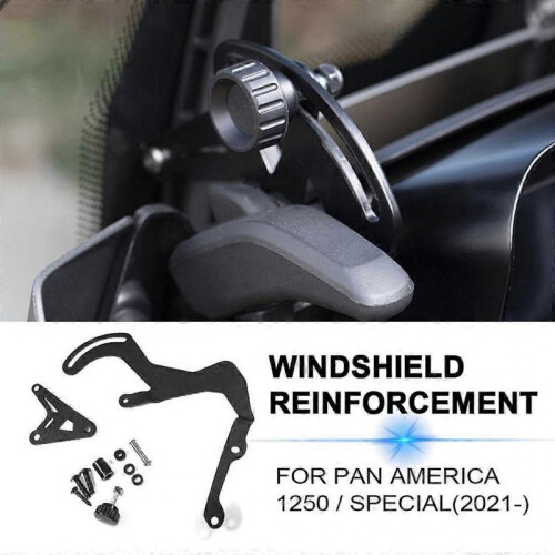 Windscreen Mount Bracket Windshield Black Fits for Pan America 1250/Special 1