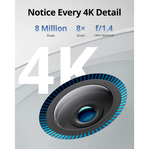 Eufy eufy Security eufyCam 3 Add-on Camera, Security Camera Outdoor Wireless, 4K Camera with Integrated Solar Panel, Forever Power, Face Recognition AI, E 2