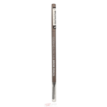 Creion pentru sprâncene cu cremă și perie 2-în-1, Gosh, Ultra Thin, 002, Gri maro, 0.09 g