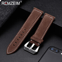 (18mm-Rotbraun) Echtleder Uhrenarmband Schwarz Blau Braun Vintage Matt Uhrenarmband Für Damen
