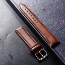 (20mm-Braun) 12 14 16 18 20 21 22mm Echtlederarmband Weiches Material Uhrenarmband Armband mit