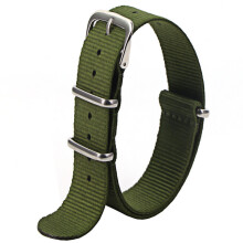 (22MM-02) 18mm 20mm 22mm Army Sports Nato Strap Stoff Nylon Armband Schnalle Gürtel Für 007 James Bond