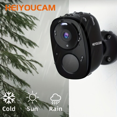 Cámaras de seguridad inalámbricas para exteriores Heiyoucam, cámara de ...