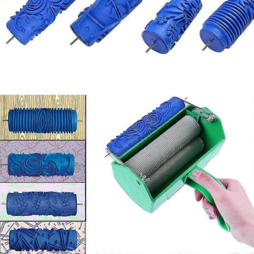 Maalitapettirullapainokone Grain Printing Roller Wall Pattern Pattern -työkalu 2