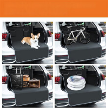 Alfombrilla universal gris de una sola capa para maletero, compatible con todos los modelos de coche.