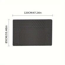 Alfombrilla universal de PVC para maletero, impermeable y cortable, resistente al desgaste y al agua,