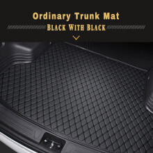 Alfombrillas para maletero de coche compatibles con Nissan Tiida 2019, 2018, 2017, 2016, 2015, 2014,
