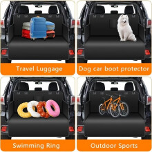 Revestimiento antideslizante e impermeable para maletero de coche, resistente a arañazos y desgarros,