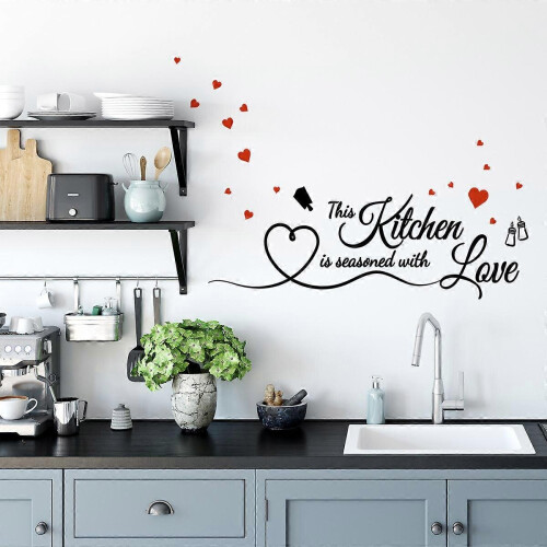 Ηλεκτρική σκούπα - σκούπα 1 τεμ. Αυτοκόλλητο This Kitchen Is Seaso