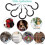 Ηλεκτρική σκούπα - σκούπα 10 τεμ. Βιδωτοί γάντζοι 2 ιντσ 5