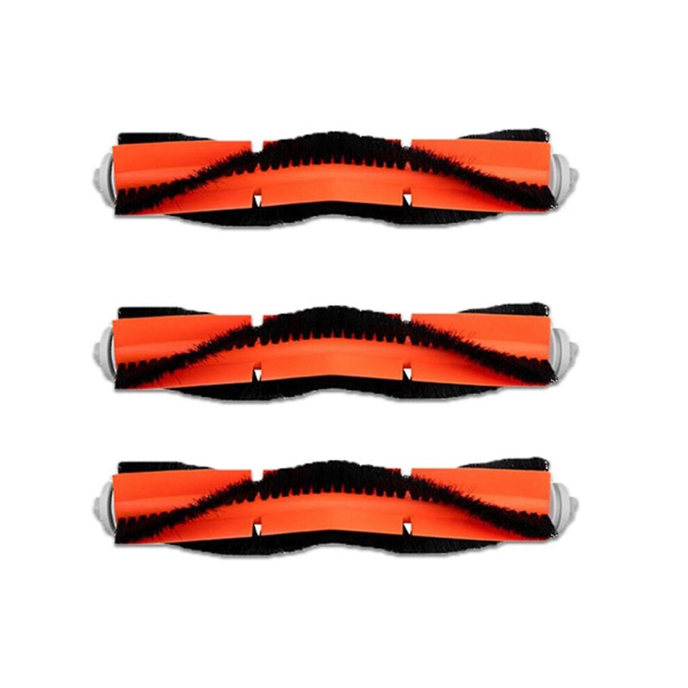 Lot de 3 brosses principales pour aspirateur robot Mijia 1C, 2C, 1T, Mi Robot Vacuum Mop 2 Pro, 1S,