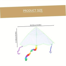 Kite Kite Rainbow Hand Kites Flying Kites Large Kites Rainbow Kite Bands Rings Small Kites Bulk DIY