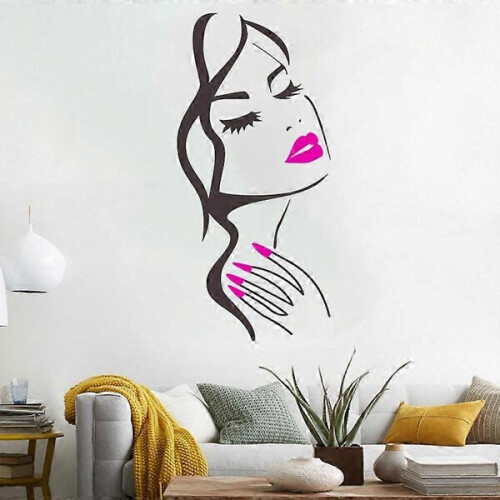 Ηλεκτρική σκούπα - σκούπα 1τμχ Τοίχου Decal Beauty Salon Manicure N 1