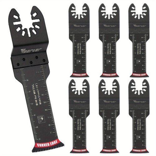 7 Pack 31mm Bi-Metal Extra Long ταλαντευόμενη λεπίδα πριονιού Καμπύ