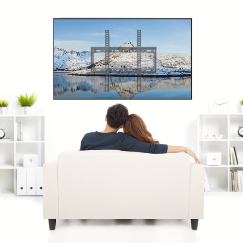 Βάση τηλεόρασης 1 PC Ultra Slim Fix Βάση τοίχου τηλεόρασης, Uni 1