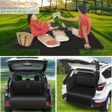 Alfombrilla impermeable para maletero de coche de una sola capa 600D, ideal para viajar con mascotas,