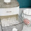 Ice Maker with Storage Box, Φορητό, Self-Serve Refrigerator Storage, Kitchen Tool Set, Push Mechanism, 5