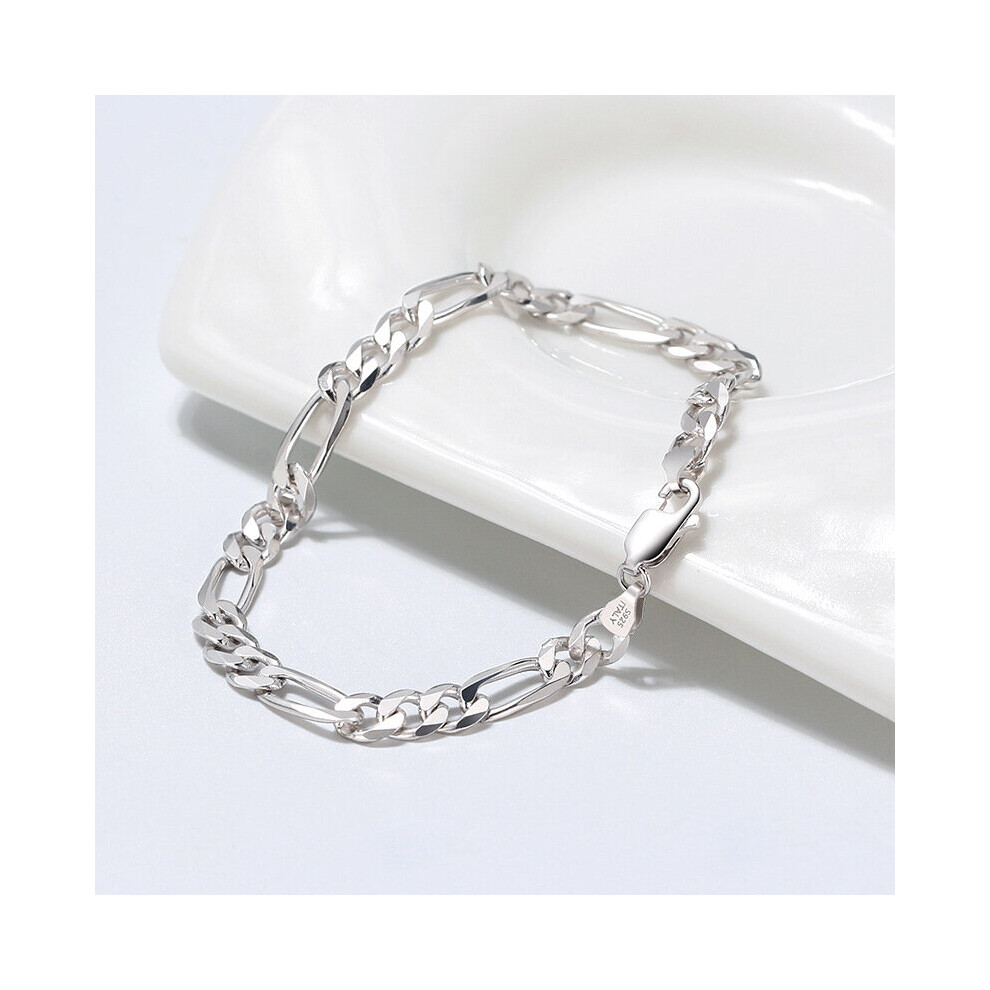 Bracelet en argent sterling S925 Fegar, bracelet hip-hop pour homme, cadeau de fête des pères