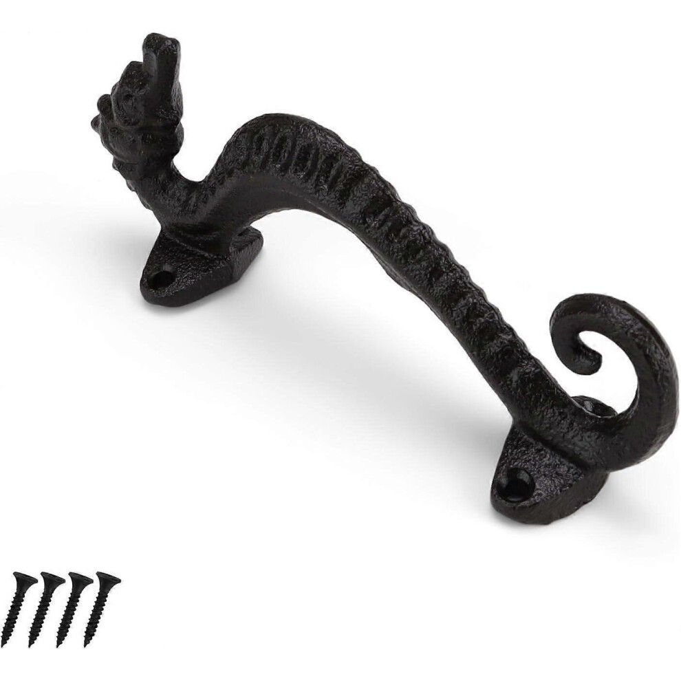 Poignée de porte coulissante, poignée de porte de grange 17 x 4 x 6,5 cm, poignée de porte coulissante