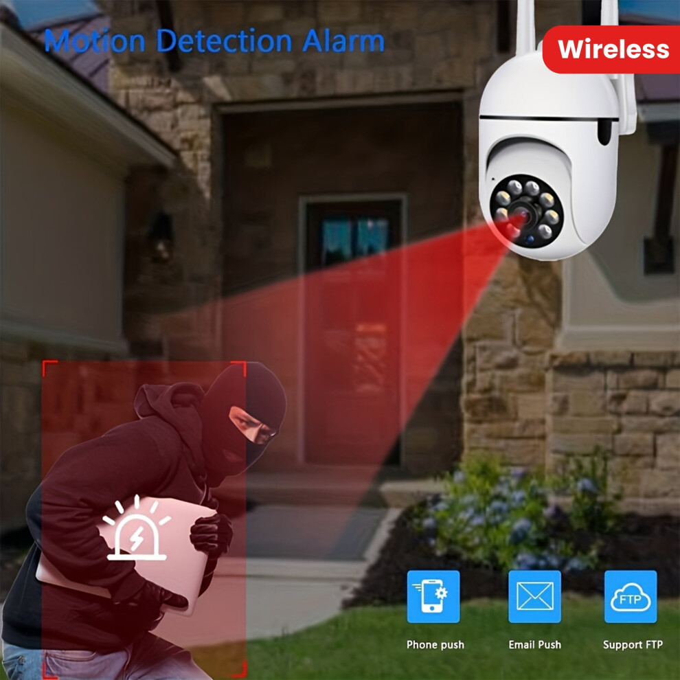 Caméra d'ordinateur (WEB) 2.4G Caméra de surveillance Vidéo Caméra de sécurité sans fil Wifi Caméra