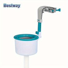 Skimmer de superficie para piscina elevada Bestway de 800 GPH: fácil instalación, soporte de altura
