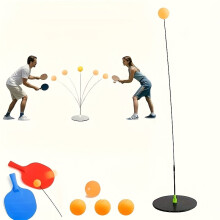 11-tlg. Visual Response Trainingsball-Set mit Schläger für schnelles Augenbewegungstraining – schnelles