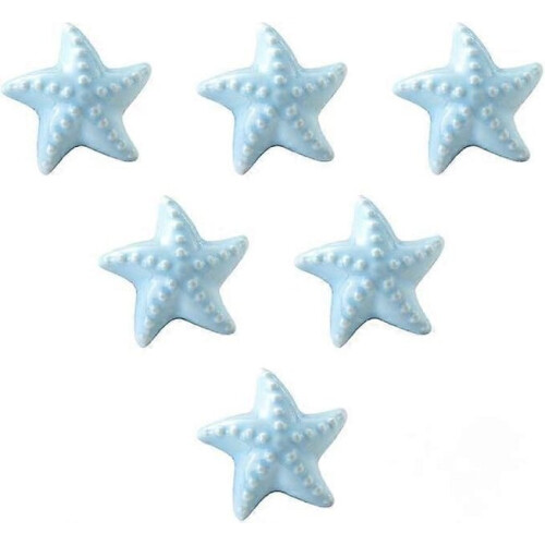 Σετ 6 συρταριών Starfish Κεραμικά για Παιδικό Δωμάτιο 2