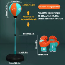 Professionelles Box-Reflexball-Set für Jugendliche und Erwachsene – Grün, Geschwindigkeitstrainingsgerät