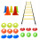 21 τμχ Agility Ladder Speed Training Set - Πολύχρωμοι κώνοι δίσκου κ 3