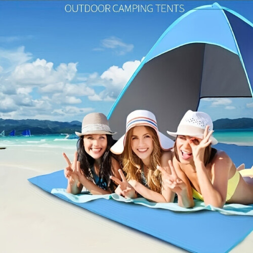 1Pc φορητή σκηνή παραλίας για 2-3 άτομα - Upf 50+ Uv Protection, Ελα 2